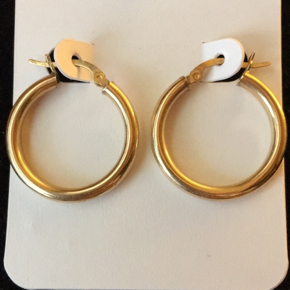 10k Gold Hoop Earrings